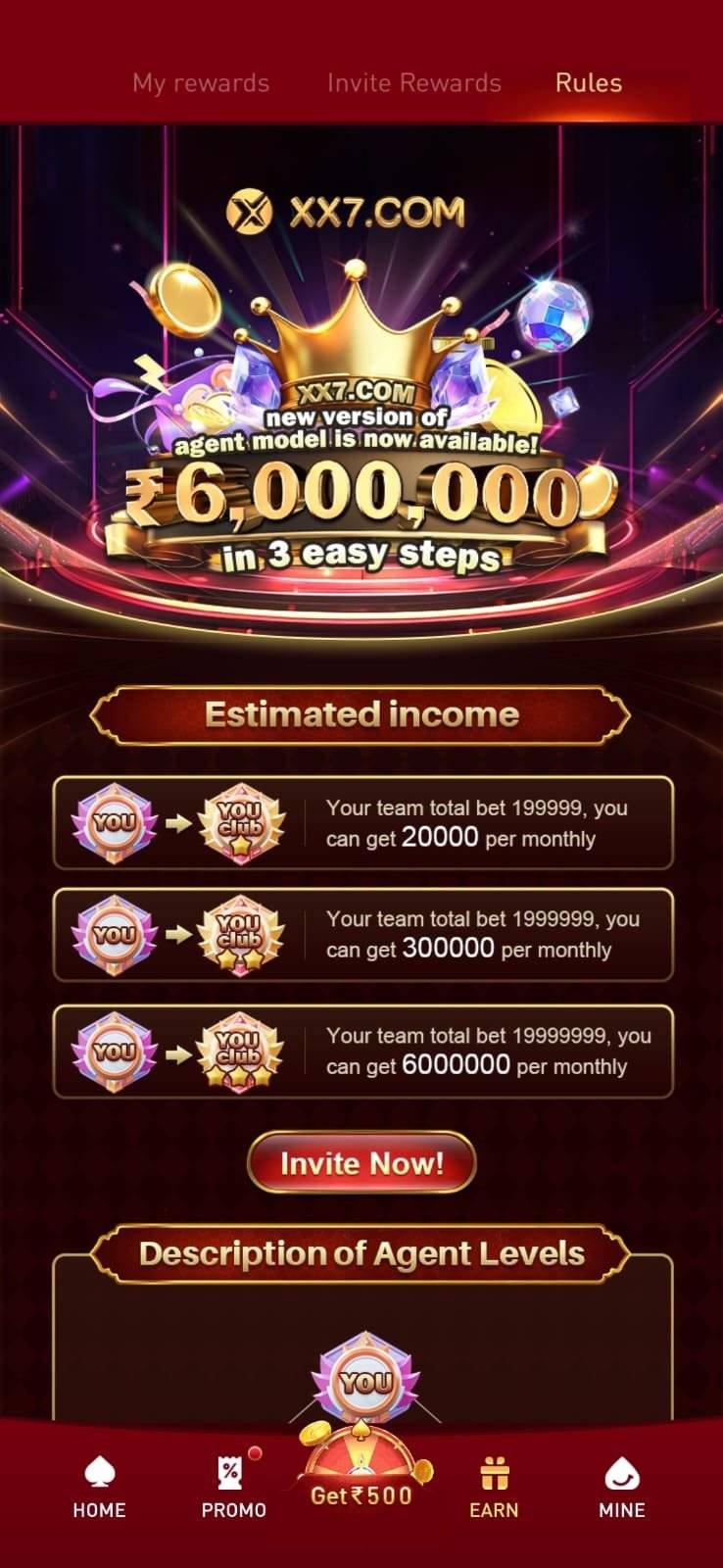 XX7 APK casino slots style gaming app for Android